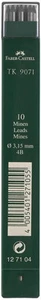 Faber-Castell Art & Graphic TK Clutch Pencil Leads 3.15mm 4B (10pk) - Picture 1 of 1