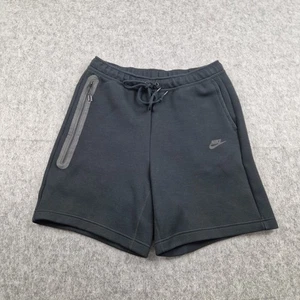 Pantalones Cortos Nike Para Hombre Grandes Negros Tecnología Polar Sudor Informal Salón Entrenamiento W32 - Imagen 1 de 11