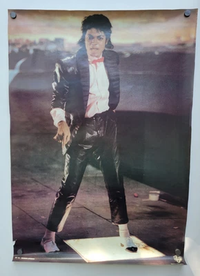 迈克尔·杰克逊 Billie Jean 海报 HT 011 Imprimé en Pays Bas 23.5 x 33.5 — 第 1/4 张图片