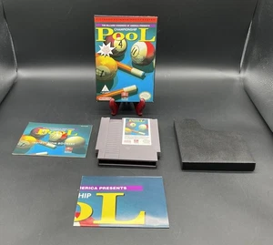 Championship Pool Nintendo NES CIB Complete w/ Poster Manual Sleeve - Picture 1 of 21