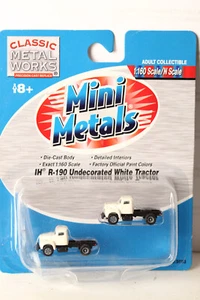 Classic Metal Works 1:160 R-190 Undecorated White Tractor in OVP (306332) A5876A - Picture 1 of 2