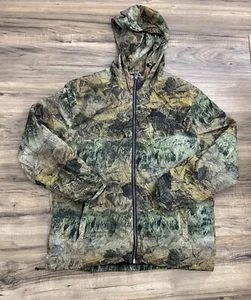 Guess Men’s Camouflage Full Zip Windbreaker Jacket Size Large - Picture 1 of 12