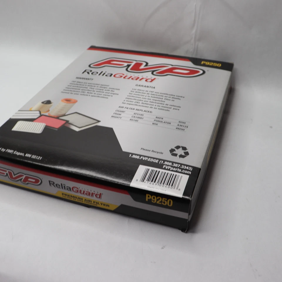 Filtro de aire FVP P9250 Foto 1 de 4