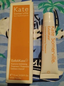 NEW Kate Somerville Exfolikate Intensive Exfoliating Treatment .25oz Trial Tube - Picture 1 of 5