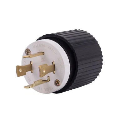 NEMA L14-30 L14-30P Male Plug 30A 125/250V Locking for Generator - Image 1 of 2