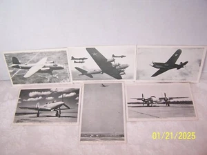 6 U.S. Army Air Forces/ black & white "Plane" postcard - Picture 1 of 8