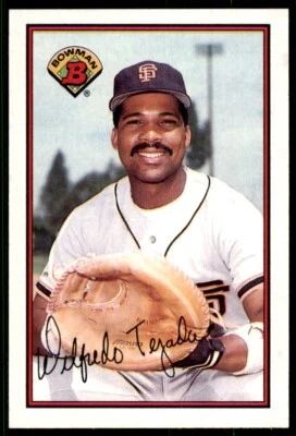 1989 Bowman Baseball Card  Wil Tejada San Francisco Giants #468 - Image 1 of 2