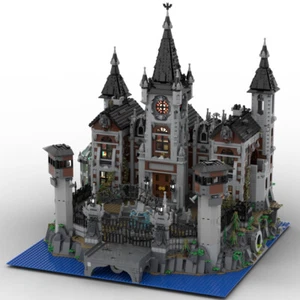 Modular Building Blocks Set for Elizabeth Arkham Asylum MOC Bricks Toys 6778pcs - Picture 1 of 6