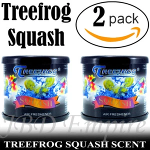 TREE FROG BLACK SQUASH AIR FRESHENER (SET OF 2) - Picture 1 of 2