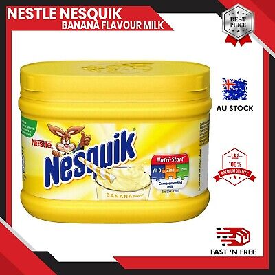 Nestle Nesquik Nesquick Banana Flavour Milk Additive 300g Australia Stock 1 Pack • 23.62$