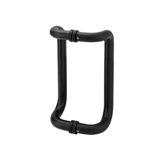 CEL 12" Solid Aluminum Straight Back to Back Pull Handles for Entry Door - Picture 1 of 20