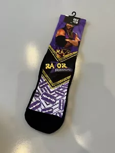 WWE Walkout Razor Ramon Graphic Unisex Rockem Socks L/XL NWT - Picture 1 of 4