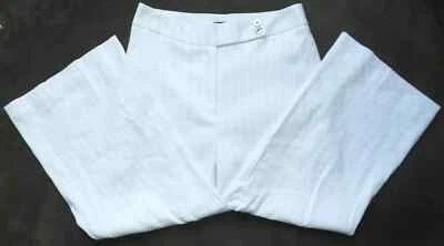 Белый дом черный рынок мягкая драпировка пляж в полоску кюлоты размер 12 новый с Ярлыками - Изображение 1 из 2