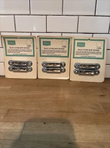 3 Vintage Sears Boat Cover Bow Socket 6 64984  NOS Sears Roebuck - Picture 1 of 2