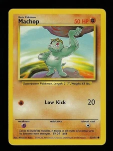 Pokemon Unlimited 52 Machop 1999 - Imagen 1 de 2