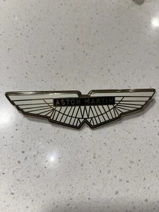 GB Aston Martin MB Etc Metal Bolt on Script Badges Emblems for Automobiles - Bild 1 von 2