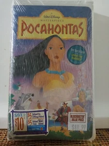Pocahontas (VHS, 1996) NEW, Sealed - Picture 1 of 4