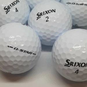 24 AAAAA (5A) Srixon Q Star / QsTour White Used Golf Balls. In MINT CONDITION!! - Picture 1 of 7