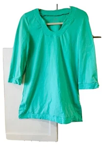 Neon Buddha-Green-Cotton T-Shirt Dress.Size XS - Picture 1 of 4