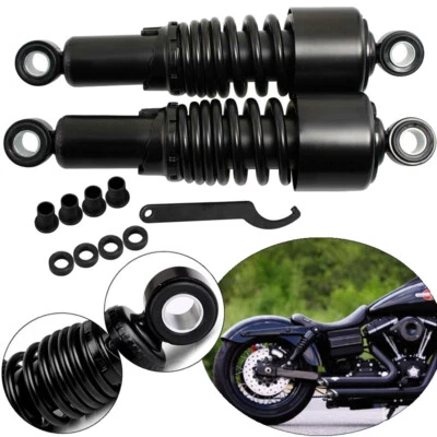 10.5" Rear Absorber Shocks Lowering BCK For 91-17 Harley Dyna Wide Glide FXDWG - Image 1 of 4