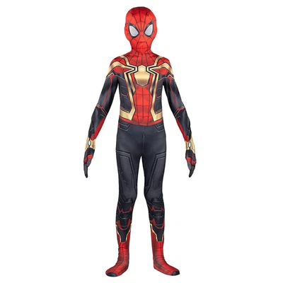 Traje Zentai integrado de Spider-Man Marvel para niños - Disfraces Morris Foto 1 de 4