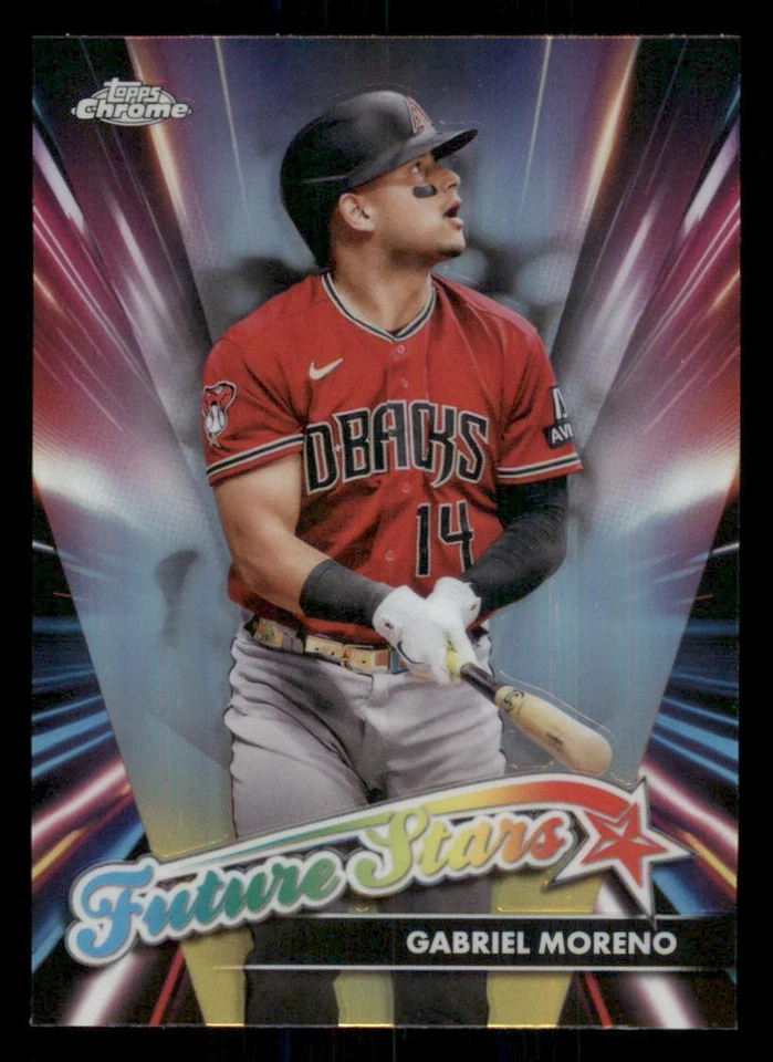 2024 Topps Chrome Future Stars #FS4 Gabriel Moreno - Image 1 of 2