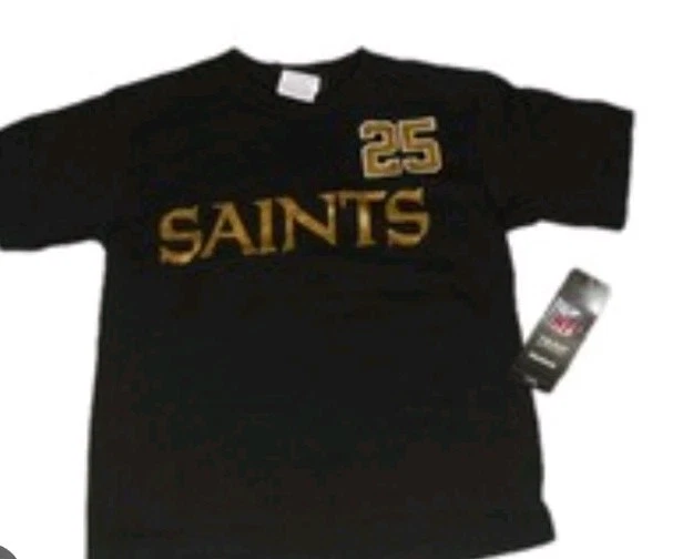 Reebok Reggie Bush New Orleans Saints Toddler T-shirt 3T NWT - Image 1 of 1