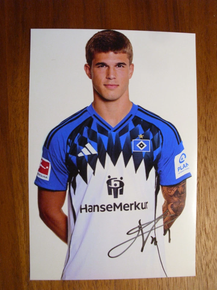 Luka VUSKOVIC  HSV   Hamburger SV Autogrammfoto 2025/2026 original handsigniert - Bild 1 von 1