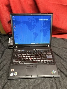 IBM Lenovo Thinkpad T60 Core Duo T2300 @1.66GHz, 1.5GB DDR2 RAM, 60GB HDD, WinXP - Picture 1 of 16