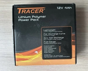 Batería de polímero de litio Tracer 12V 4Ah | BP2545 | (Nueva) - Imagen 1 de 4