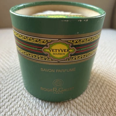 Roger Gallet Paris Savon Parfume Perfumed Soap Vetyver 2 5.3oz Each - Image 1 of 4