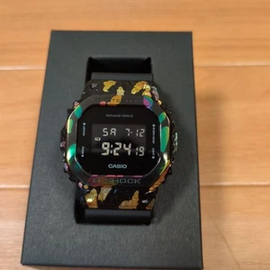 Orologio da polso CASIO G-SHOCK GM-5640GEM-1JR design mimetico nero digitale nuovo - Foto 1 di 12