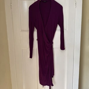 Isabella Oliver Vibrant Purple Stretch Dress Size E - Picture 1 of 5