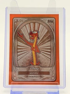 2025 Topps Como Nuevo Disney Mushu Bronce Naranja Lámina/25 Mulan - Imagen 1 de 2