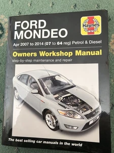 New Unused Haynes Ford Mondeo Manual - Picture 1 of 3