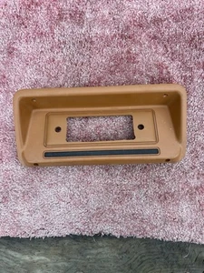 1971-1977 Dodge B100 B200 B300 Van MoPar Dash RADIO BEZEL - Picture 1 of 11