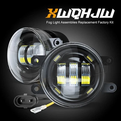 Par de luces antiniebla LED blancas de repuesto para parachoques de fábrica para LEXUS IS F 2008-2013 Foto 1 de 4