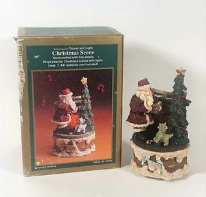Eluceo In Motion Christmas Scene Sound and Light Tested and Works! - Picture 1 of 11