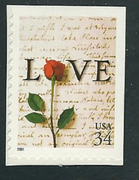 Scott # 3497...34 Cent...LOVE...2 Stamps - Image 1 of 1