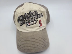 Boston Red Sox 2007 Division Champions Distressed Strapback Adjustable Hat Cap - Picture 1 of 19