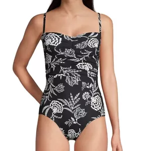LANDS' END ONE PIECE TUMMY CONTROL SWIMSUIT - Picture 1 of 4