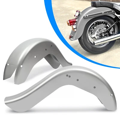 6'' Stretched Extended Steel Rear Fender for Harley 86-17 Softail Heritage Dyna - Image 1 of 4