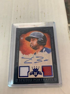 Yorman Rodriguez 2015 Diamond Kings Rookie Dual Jersey Auto #22 #04/25 - Picture 1 of 1