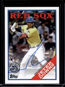 Jeter Downs RC 2023 Topps Series 1 1988 Topps Baseball Auto #88BA-JD Red Sox - Picture 1 of 2