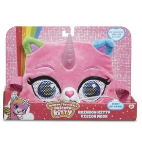 Regenbogen Schmetterling Einhorn Katze Vision Maske Neu - Bild 1 von 5