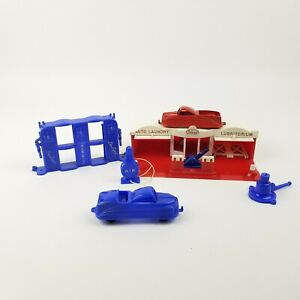 Vintage Ideal Auto Laundry Play Set Incomplete/Broken
