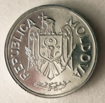 2010 MOLDOVA 10 BANI - AU - FROM Mint Roll - FREE SHIP - BIN PPP - Image 1 of 2