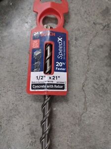 Bosch 1/2 in. x 16 in. x 21 in. SDS-MAX Speed-X Carbide Rotary Hammer Drill Bit