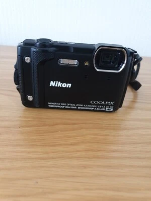 Nikon COOLPIX W300 16.0MP Digital Camera 4K Water/Shockproof  . Spare or Repair  - Image 1 of 4