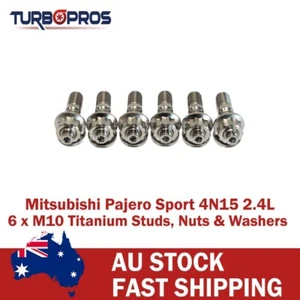 Titanium Turbo Charger Stud Kit For Mitsubishi Pajero Sport 4N15 2.4L - Bild 1 von 4